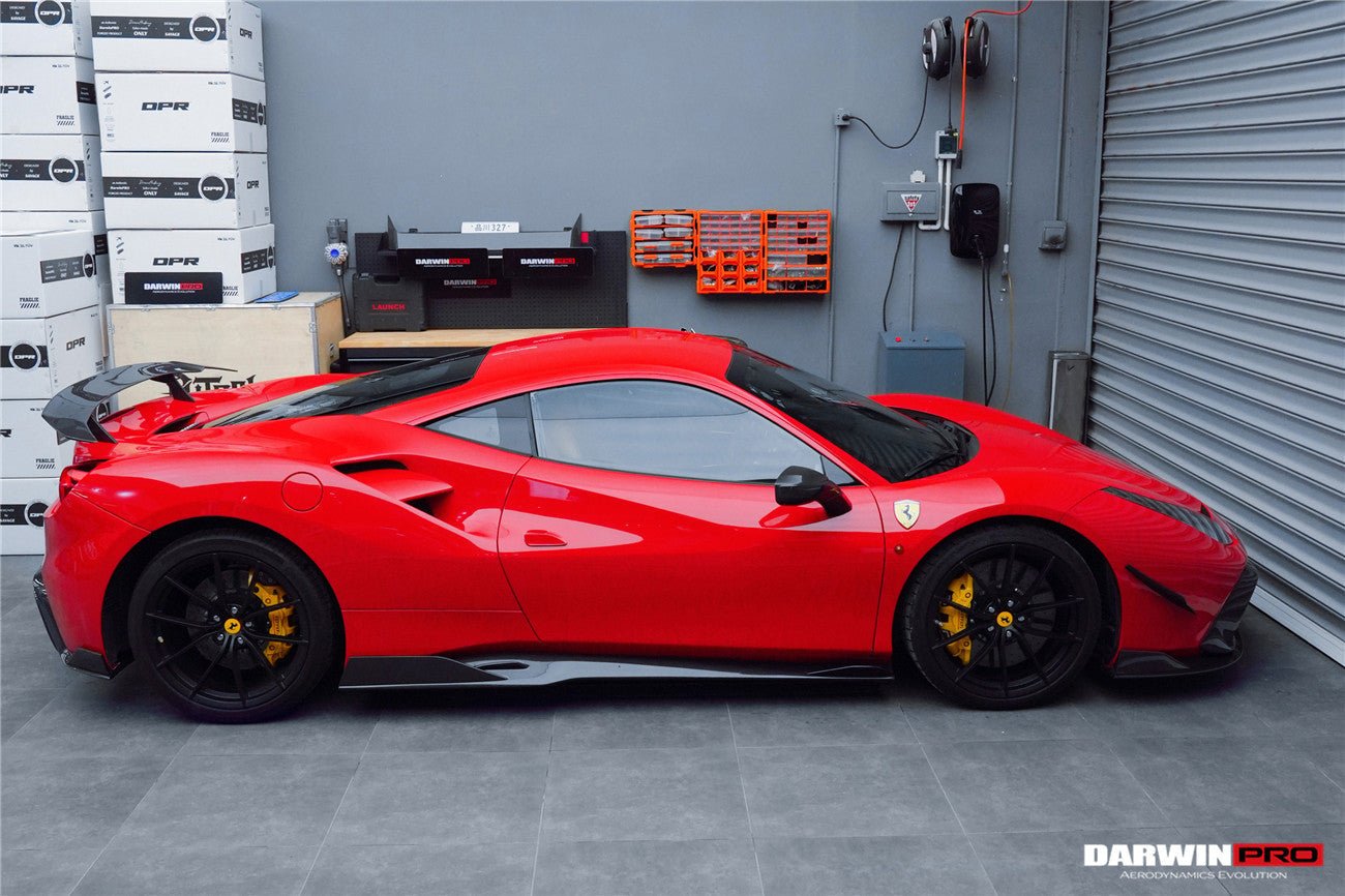 2015 - 2020 Ferrari 488 GTB/Spyder iMP-Performance Carbon Fiber Side Skirts Under Board